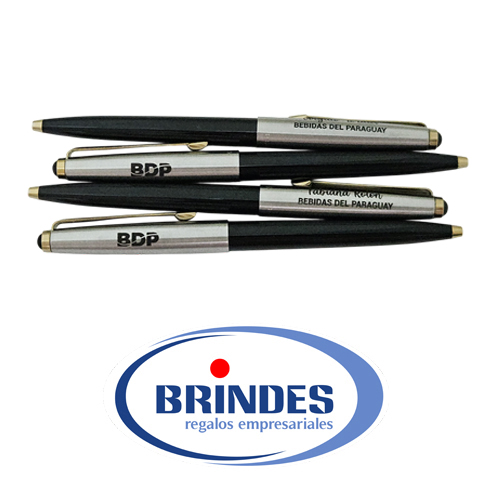 Boligrafo negro con dorado Parker