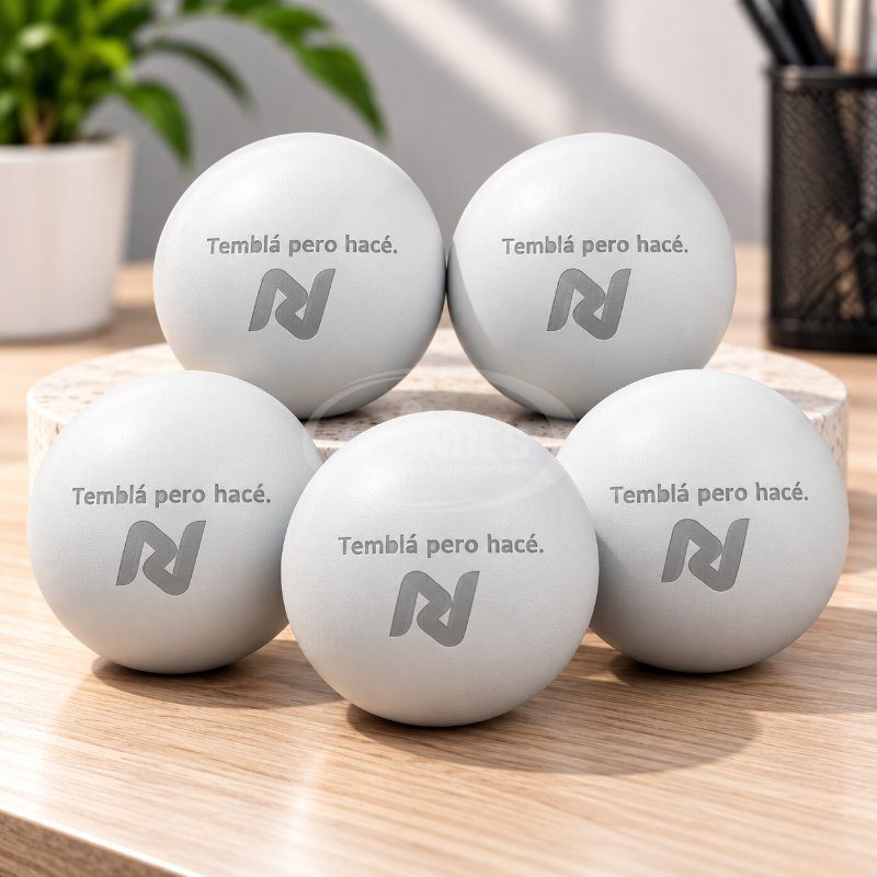 Pelotas Antiestres con Grabado Láser