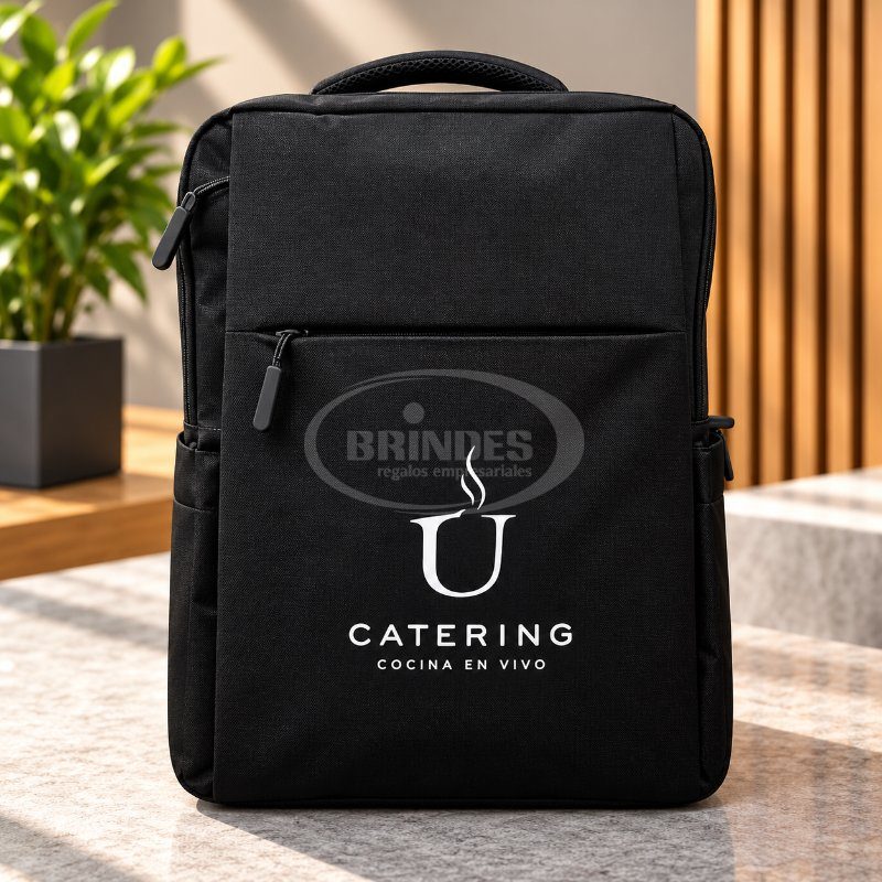Mochila Personalizada con Serigrafia  para U Catering Cocina en Vivo