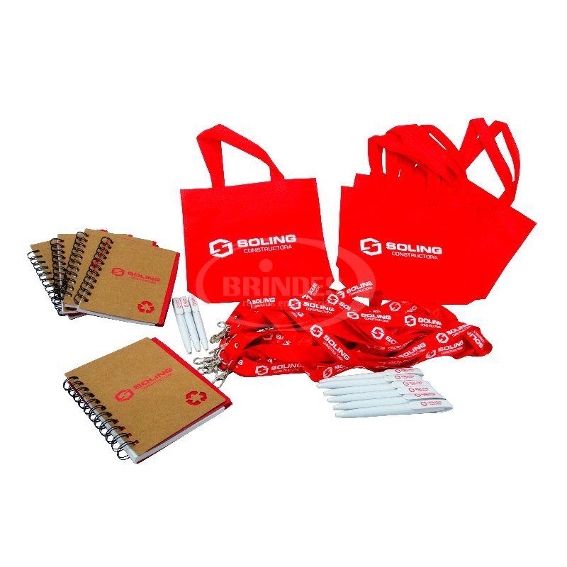 Kit Merchandising Personalizado para Expo