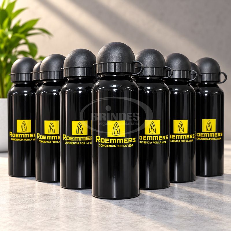 Botellas Deportivas Personalizadas con Serigrafia para Roemmers
