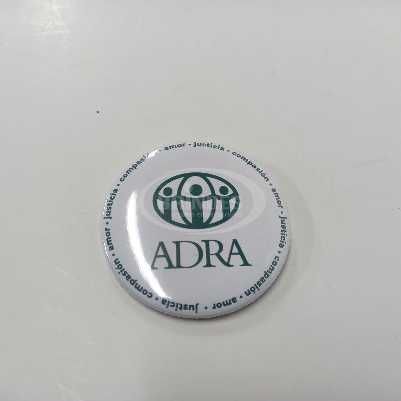 Pines Personalizados con Impresión Térmica