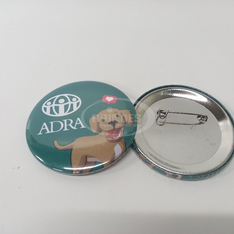 Pines Personalizados con Impresión Térmica